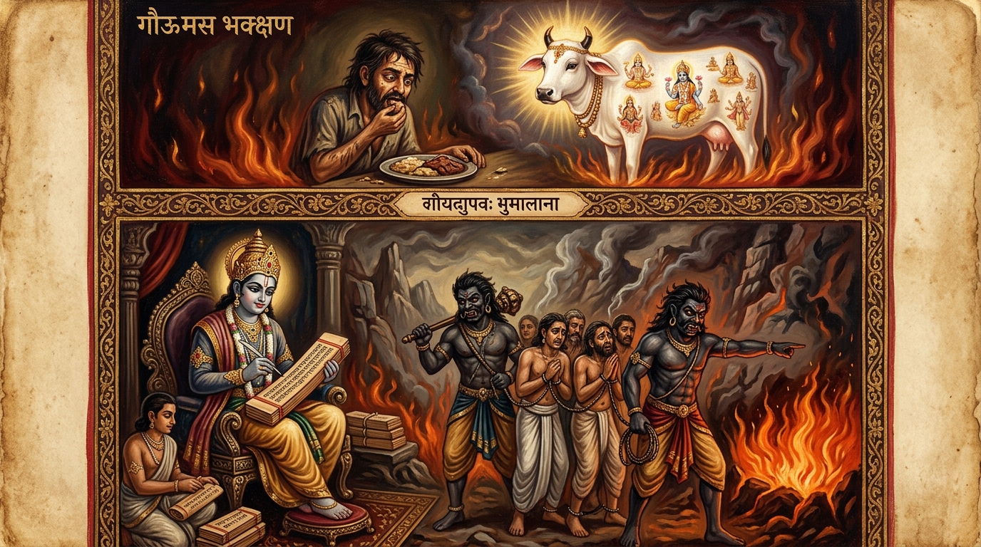 गौ मांस खाने वाला