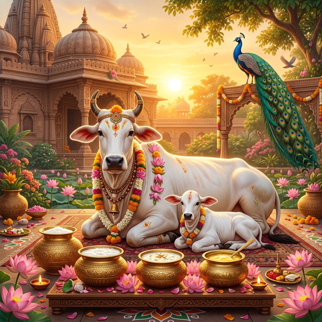 स्वास्थ्य और सौंदर्य दाता गौ माता
