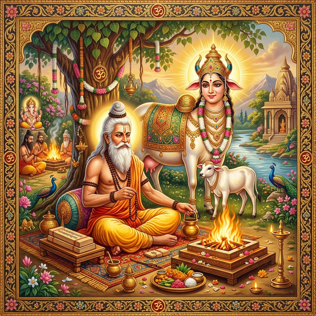 महर्षि वशिष्ठ एवं दिव्य कामधेनु - वाल्मीकि रामायण